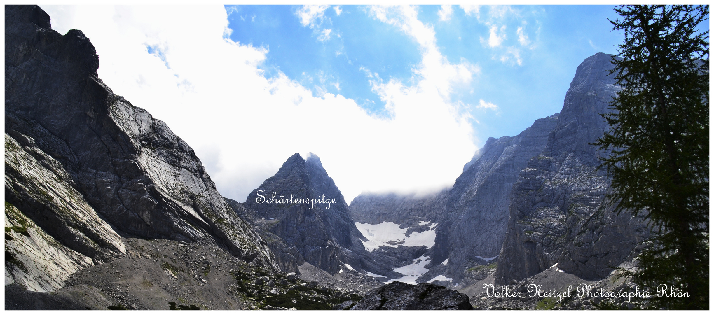 Der Gletscher des Hochkaltar mit der Schärtenspitze