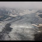 Der Gletscher Pasterze am Fuß des Großglockners