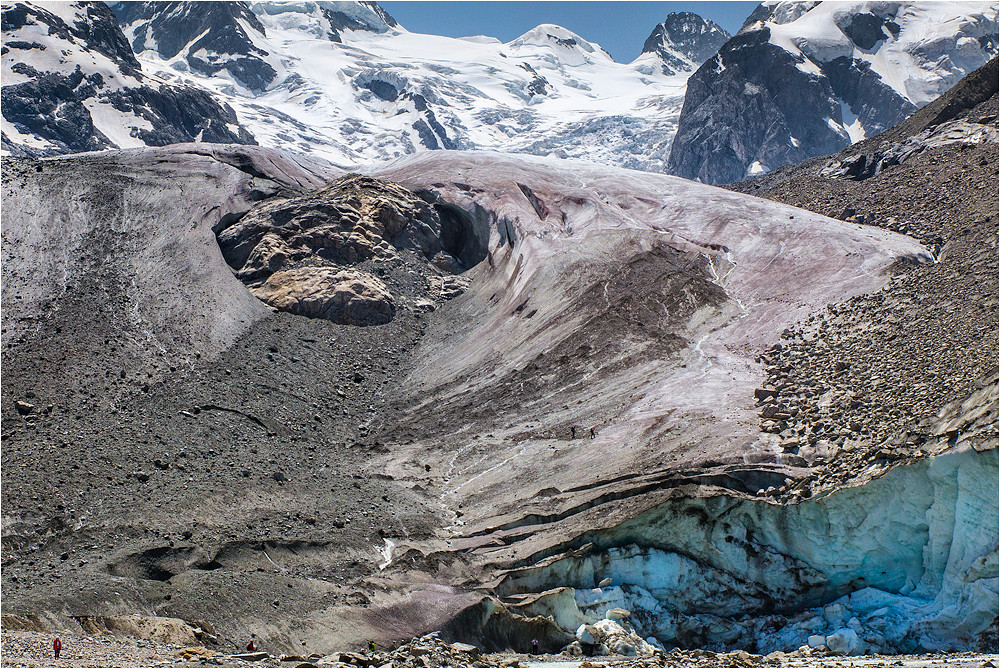 Der Gletscher und seine Farben