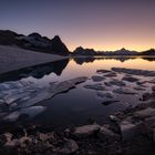 Der Gletschersee auf dem Gerenpass...