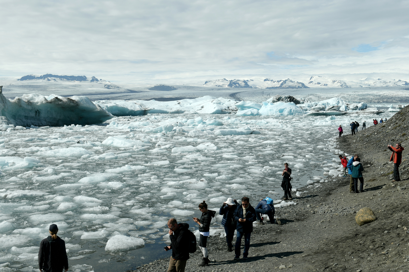 Der Gletschersee Jökulsárlón 1