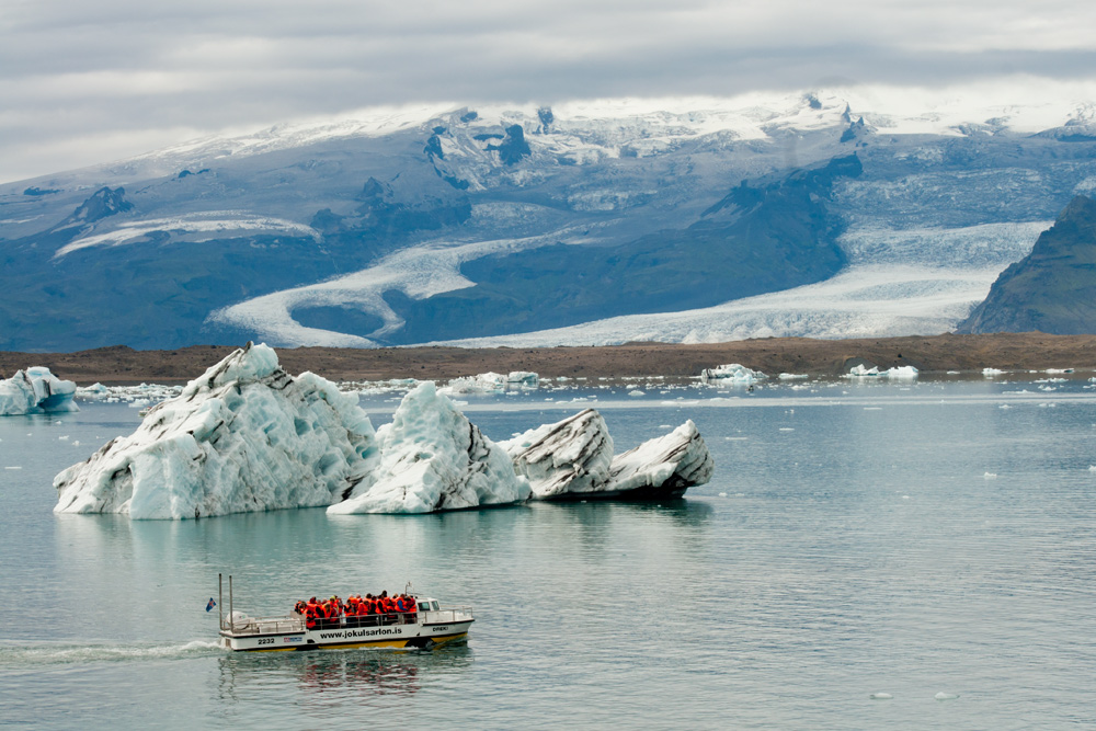 Der Gletschersee "Jökulsarlón"