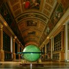 Der Globus des Napoleon - Bibliothek Schloss Fontainebleau