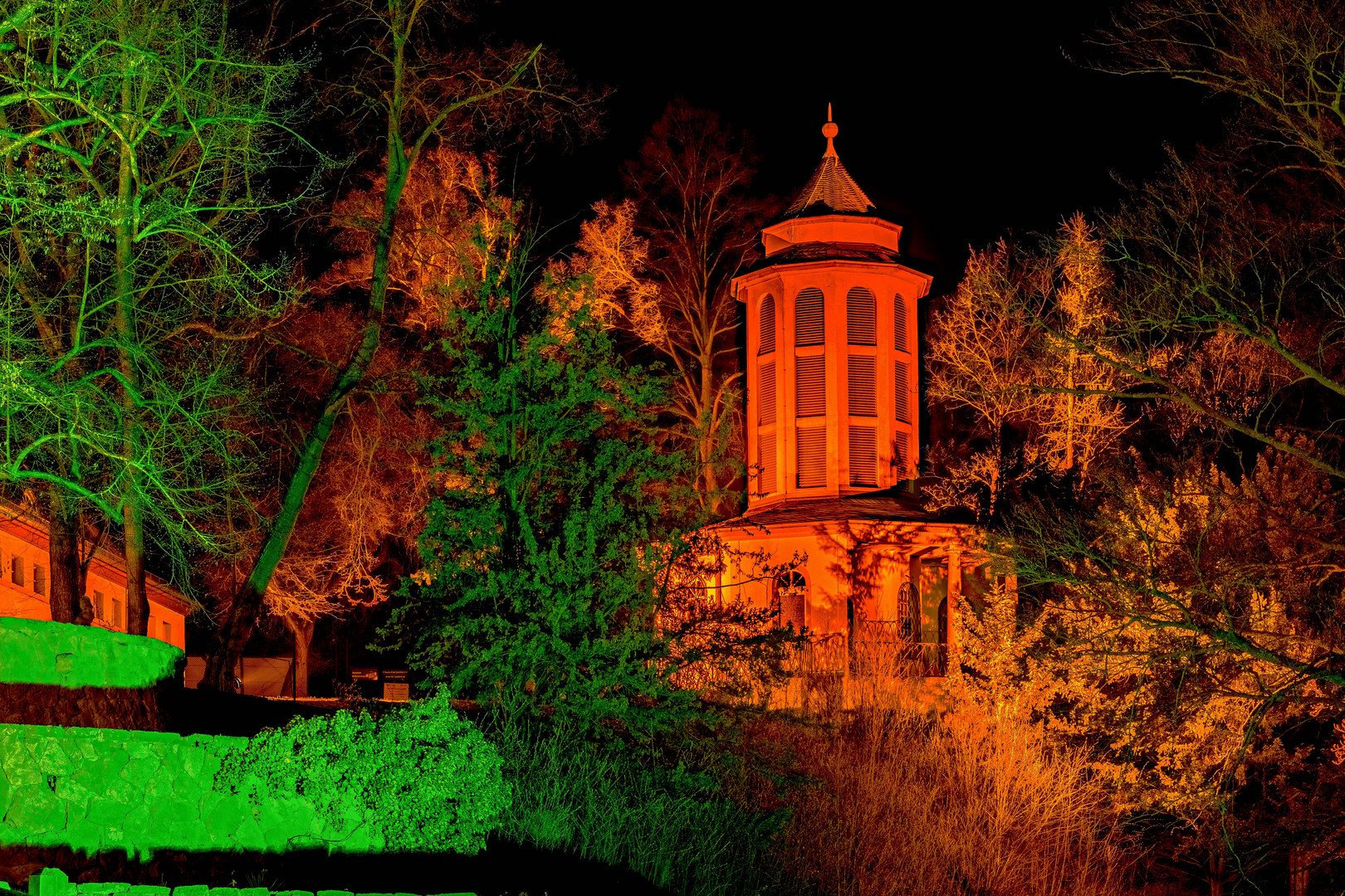 Der Glockenturm auf dem Bergfried