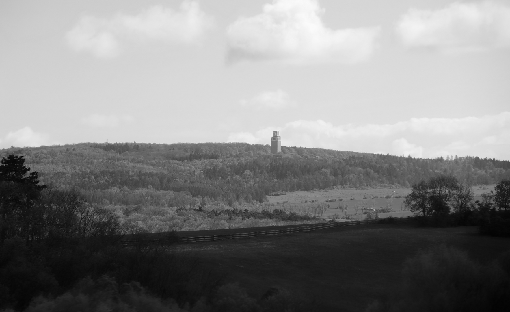 Der Glockenturm auf dem Ettersberg......