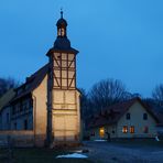 Der Glockenturm in Bergen...