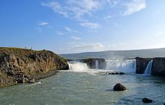 Der Godafoss im Norden von Island