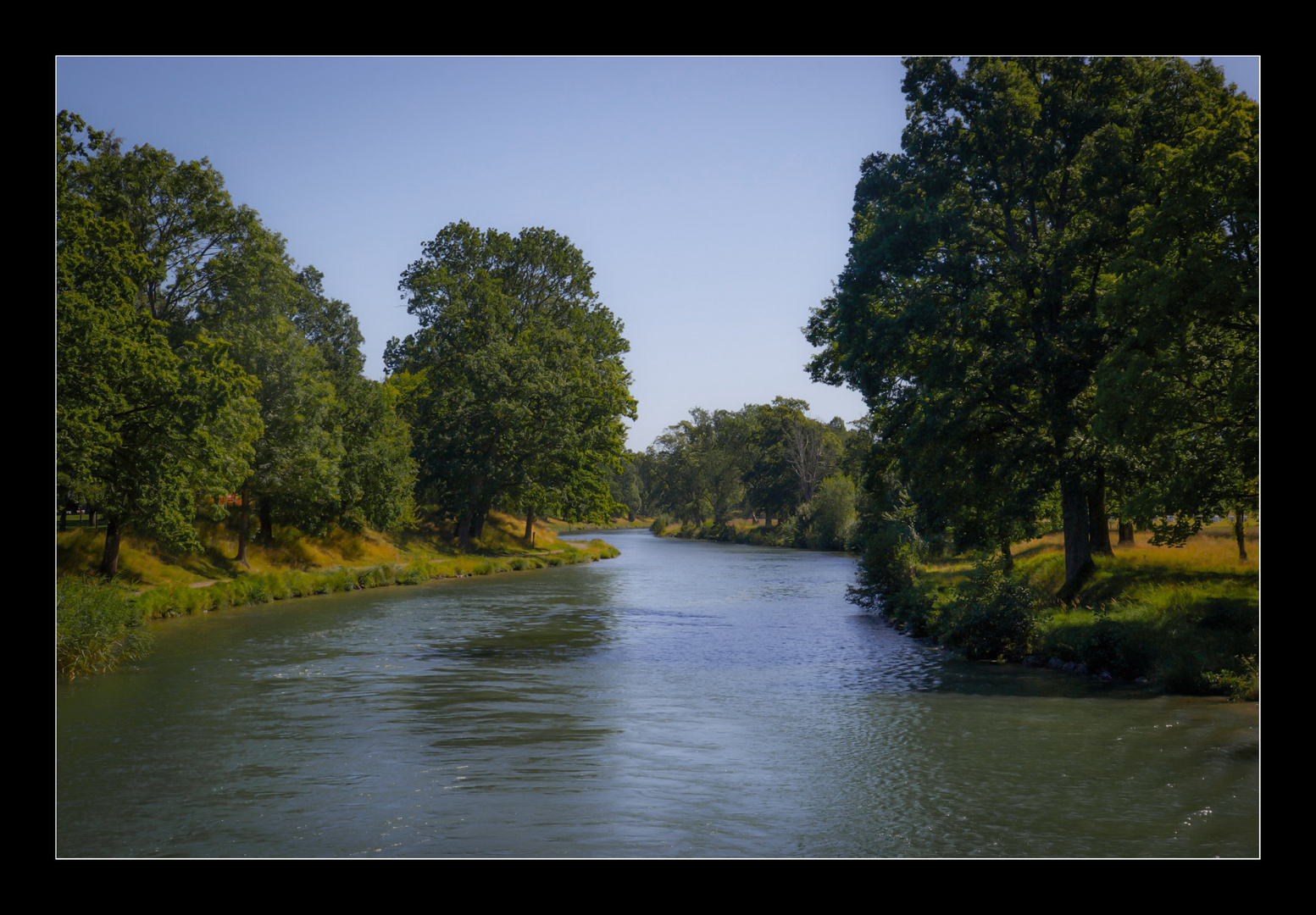 Der Göta-Kanal (Schweden).