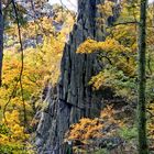 Der Goethefelsen im Bodetal