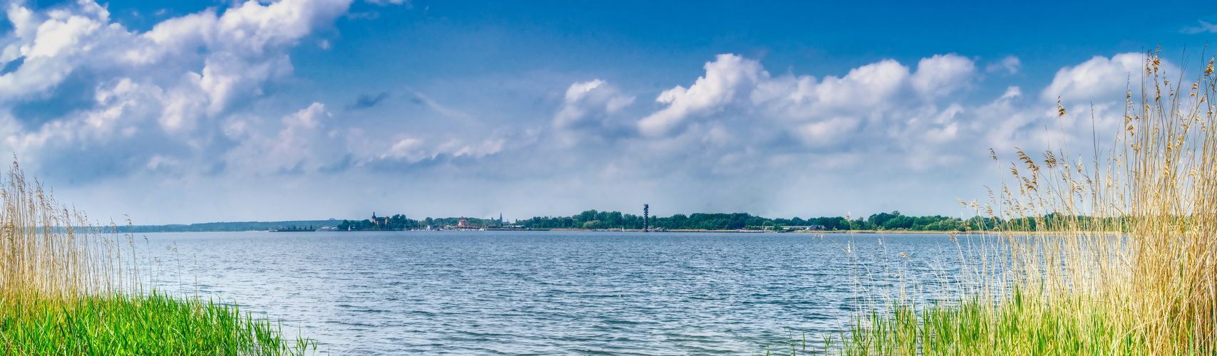 Der Goitzsche See bei Bitterfeld