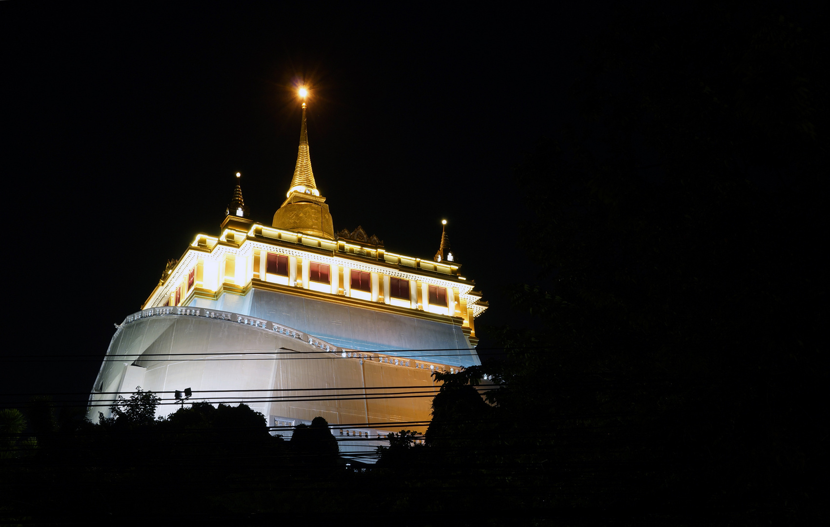 Der GOLDEN MOUNT in Bangkok...