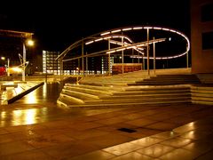 Der goldene Boden in der Hafencity