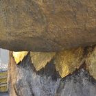 Der Goldene Felsen im Detail, Kyaikto, Myanmar