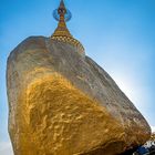 Der goldene Felsen und die Auflagefläche