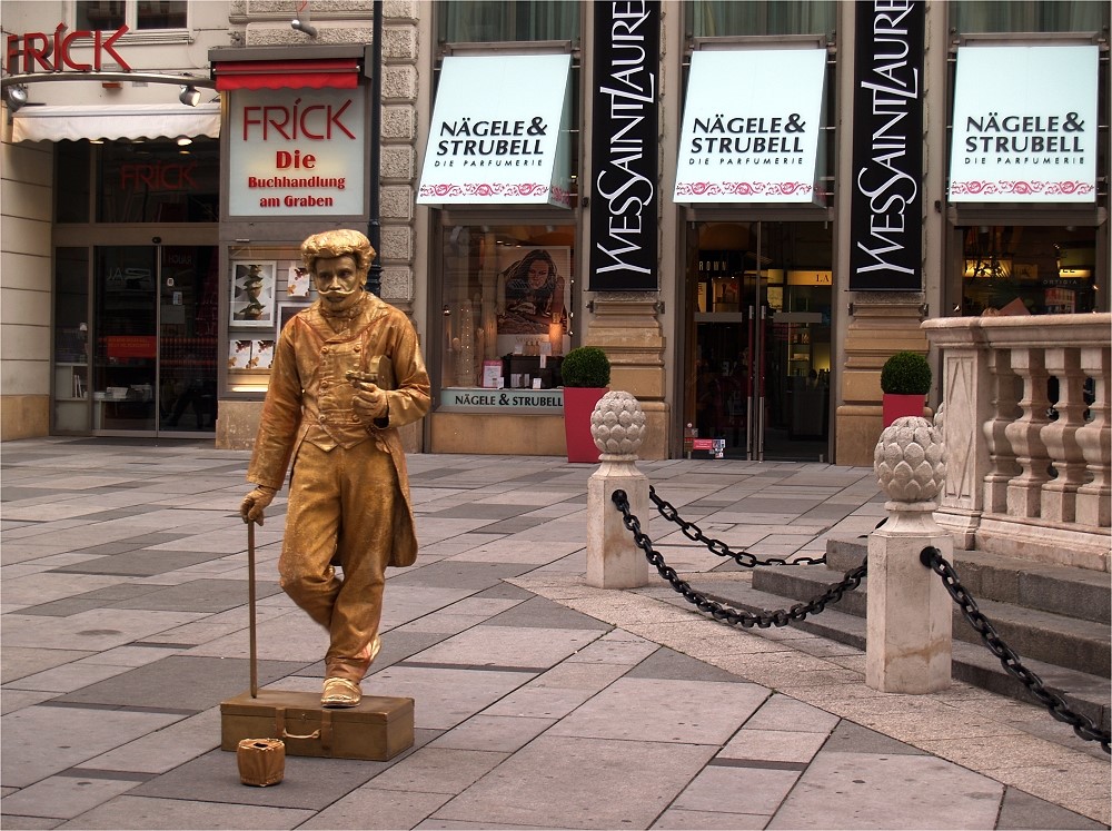 Der goldene Geiger in Wien