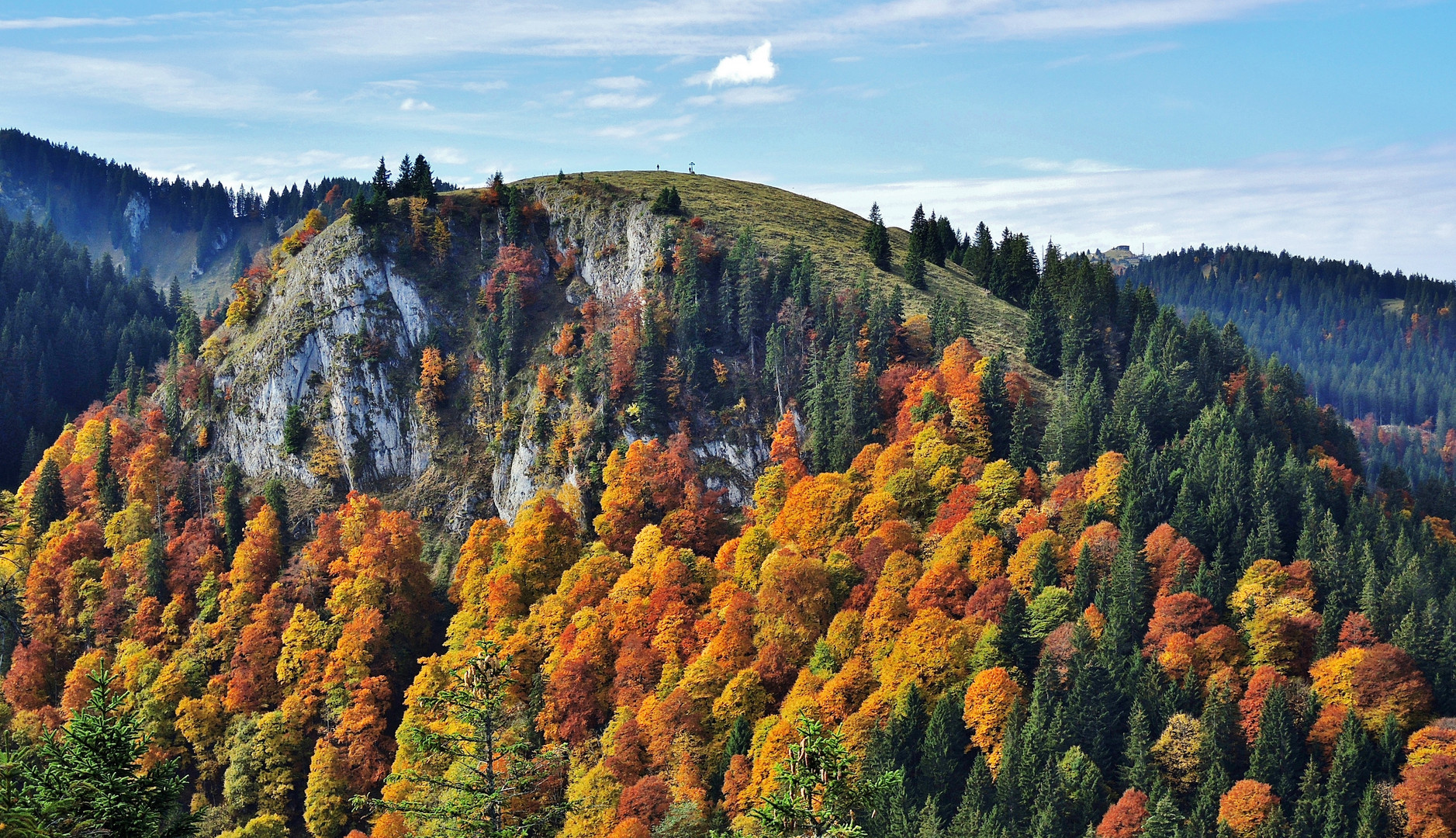 Der goldene Herbst ist im Chiemgau angekommen.