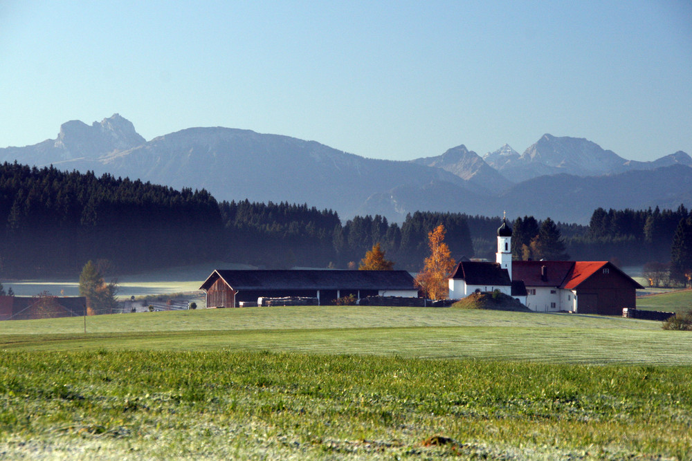 Der goldene Oktober in November - Allgäu