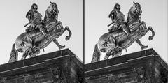 Der Goldene Reiter - Dresden (3D)