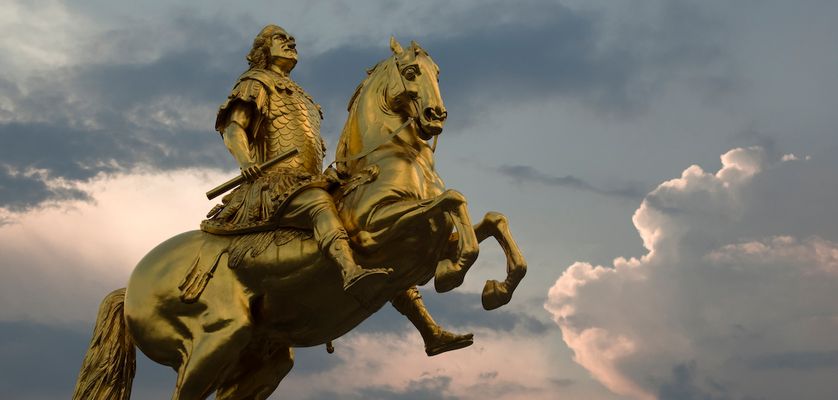 Der Goldene Reiter, Dresden