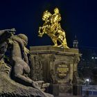 Der " Goldene Reiter " von Dresden