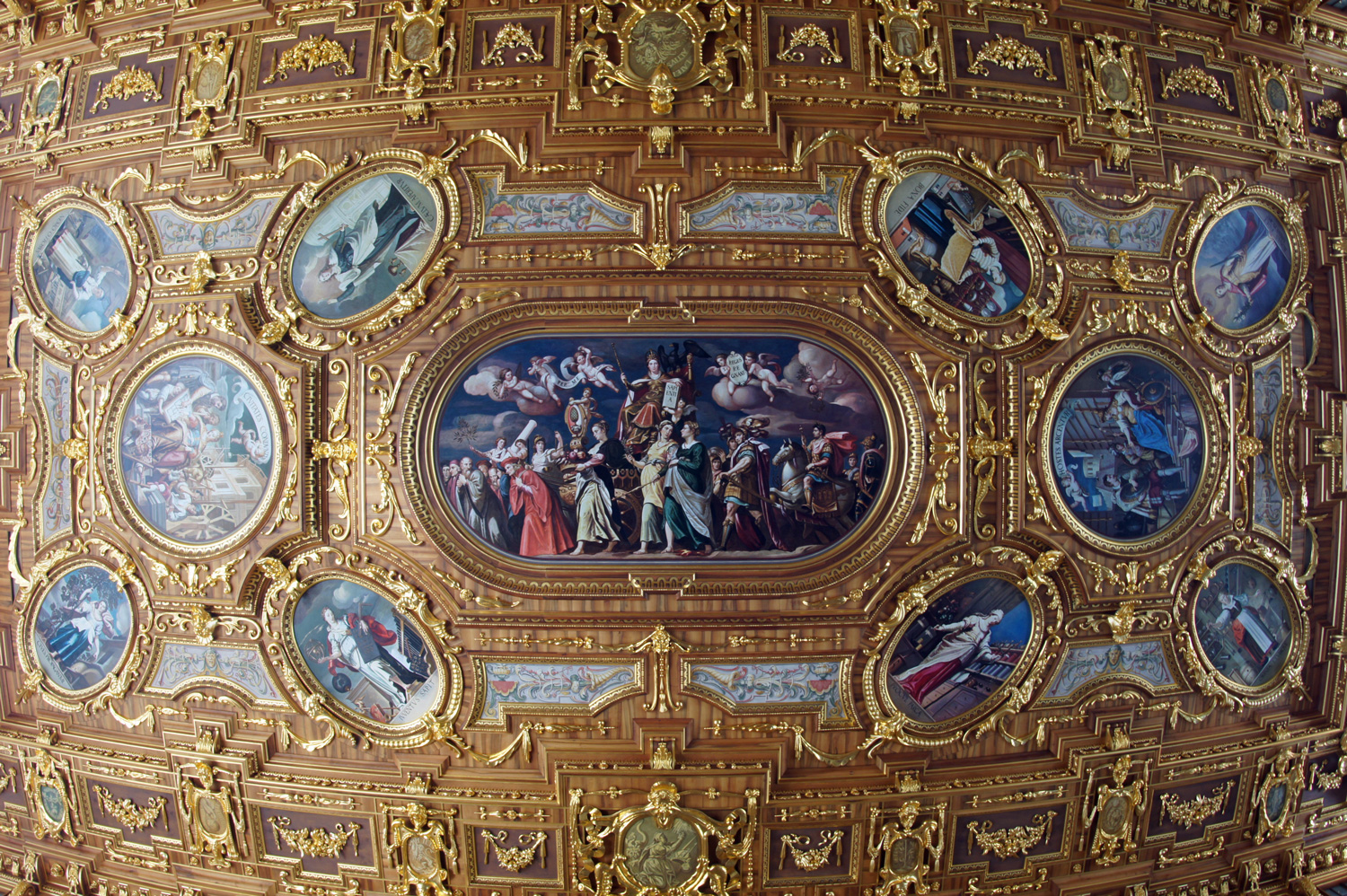 Der Goldene Saal im Rathaus zu Augsburg