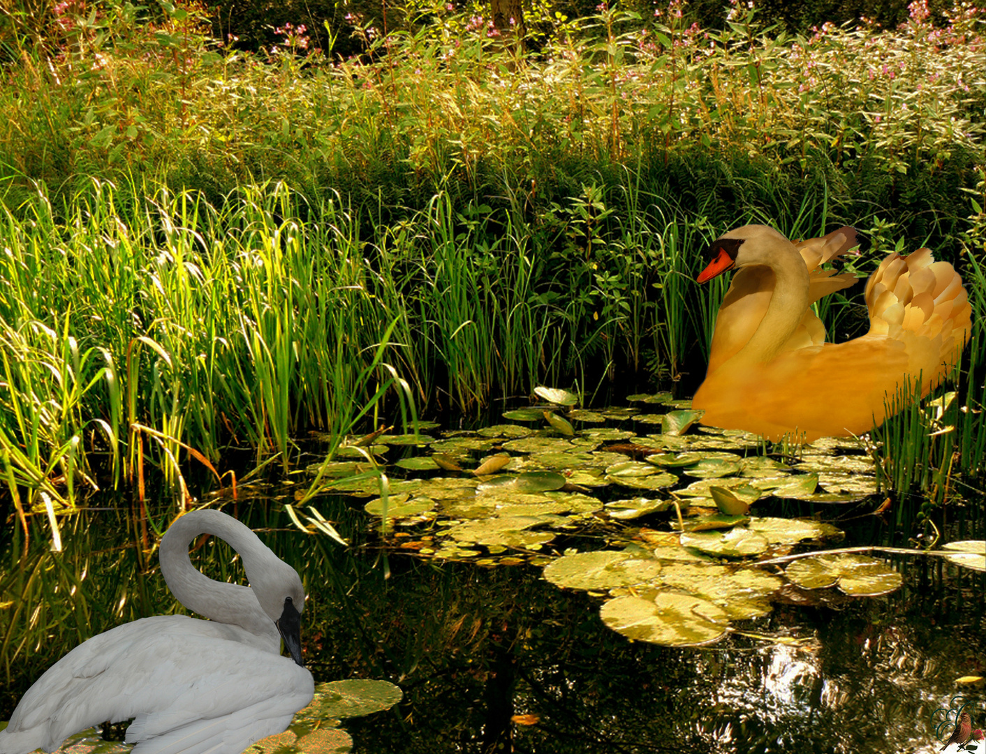 Der Goldene-Schwan-Traum...