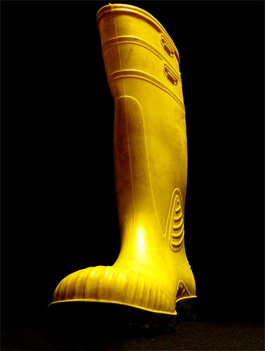 ...der goldene Stinkstiefel...