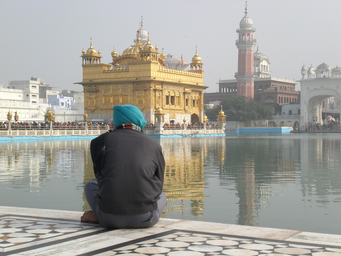 Der goldene Tempel in Amritsar