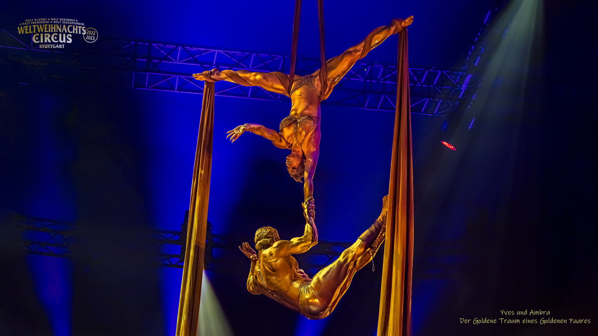 Der goldene Traum eines goldenen Paares: YVES und AMBRA