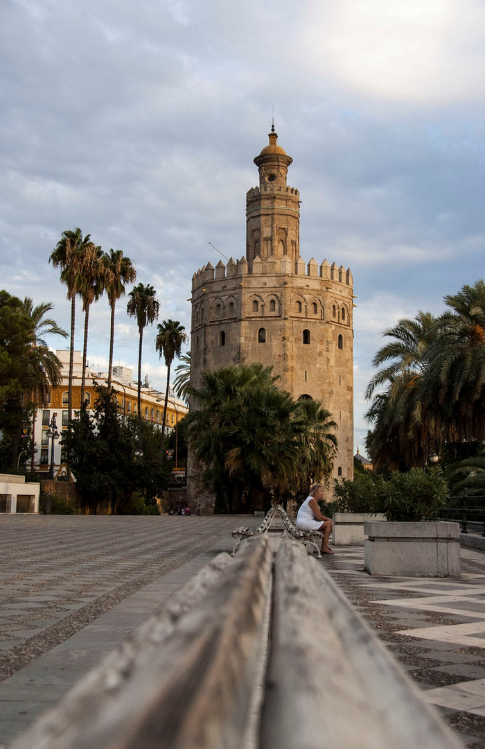 der goldene Turm Sevillas