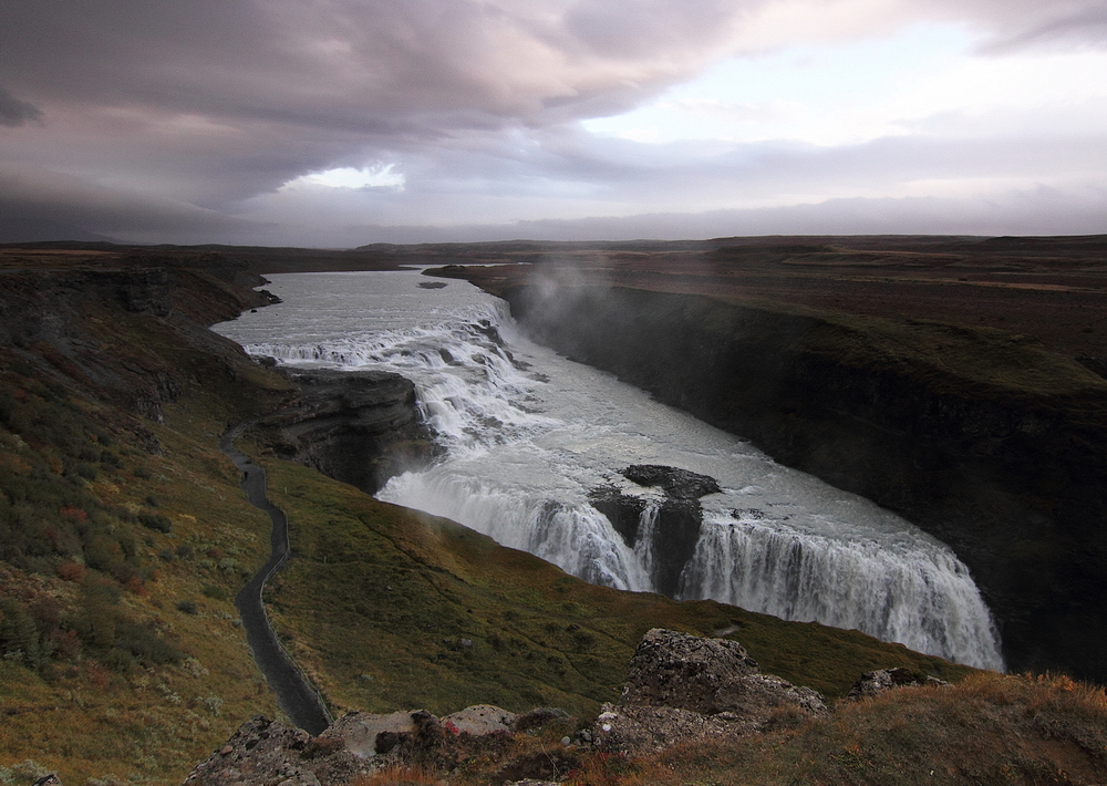 der goldene Wasserfall