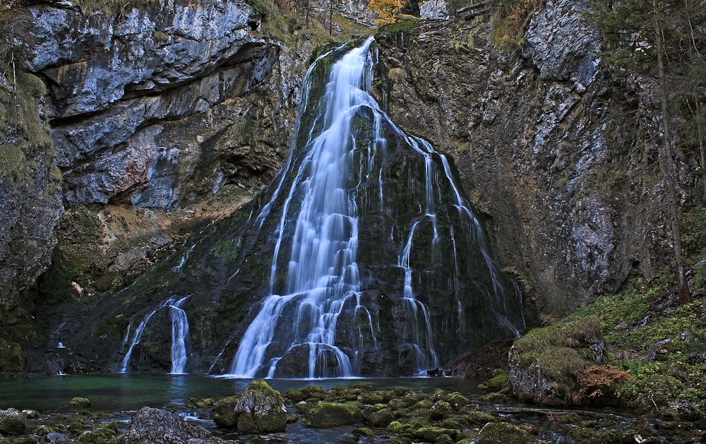 Der Gollinger Wasserfall