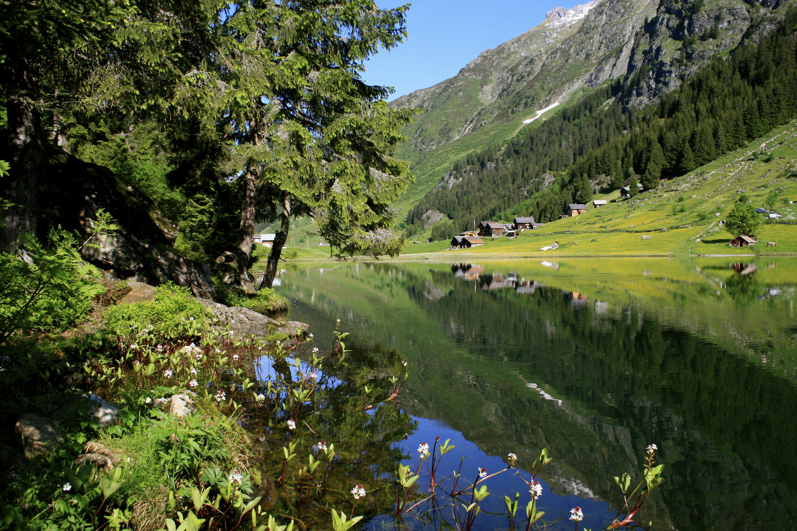 der Golzernsee Maderanertal