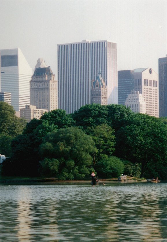 Der Gondoliere im Central Park