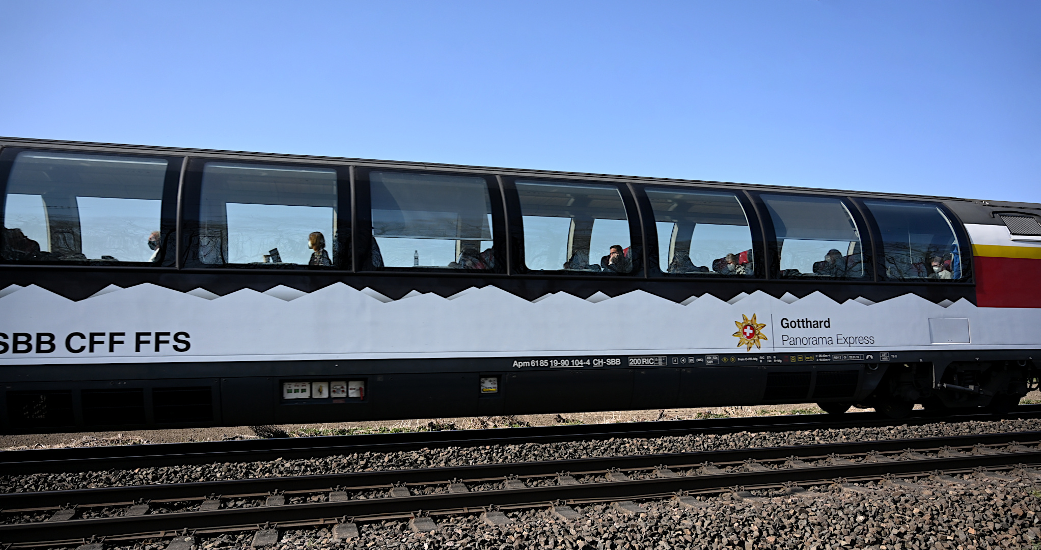 Der Gotthard Panorama Express ...