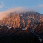 der Gr. Buchstein im Abendrot