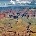 Der Grand Canyon aus der Luft betrachtet