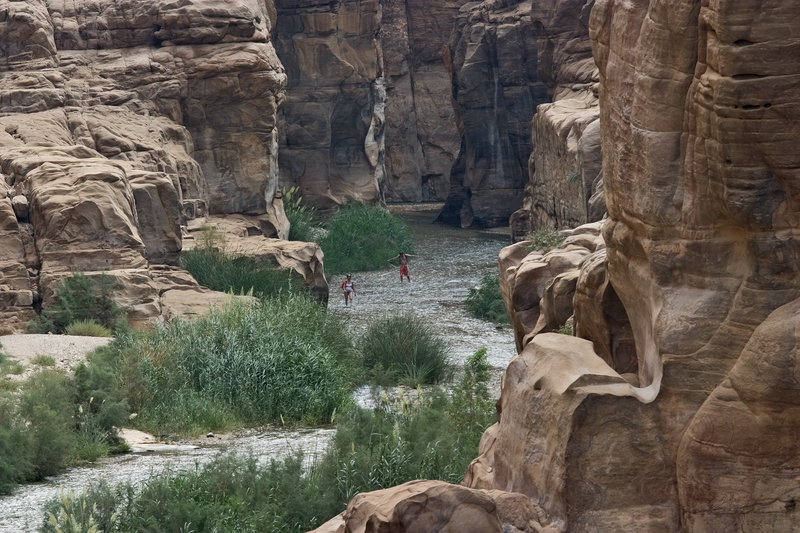 Der Grand Canyon von Jordanien