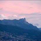 Der Grand Combin zeigt sich ...