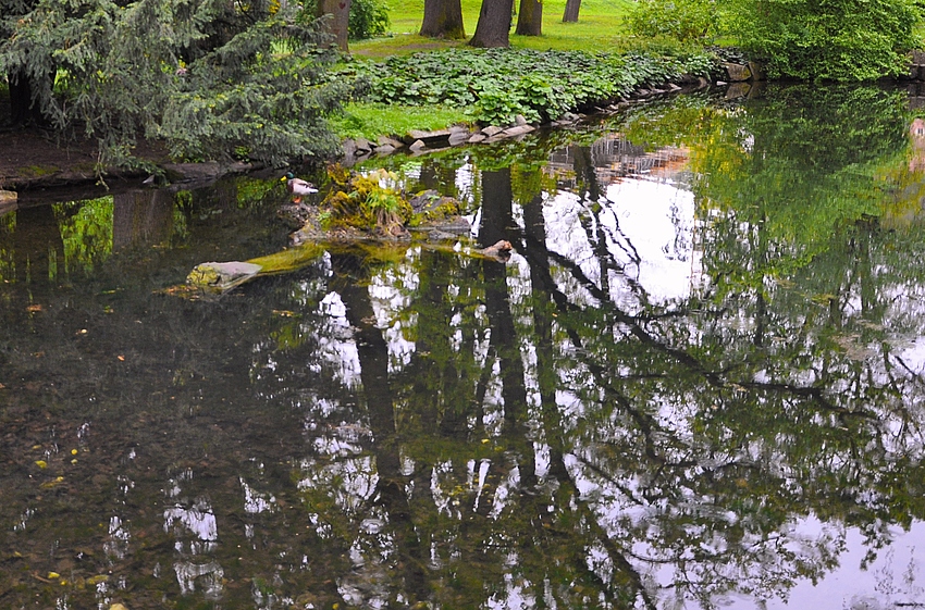 Der Grazer Stadtpark bietet viele Möglichkeiten.....