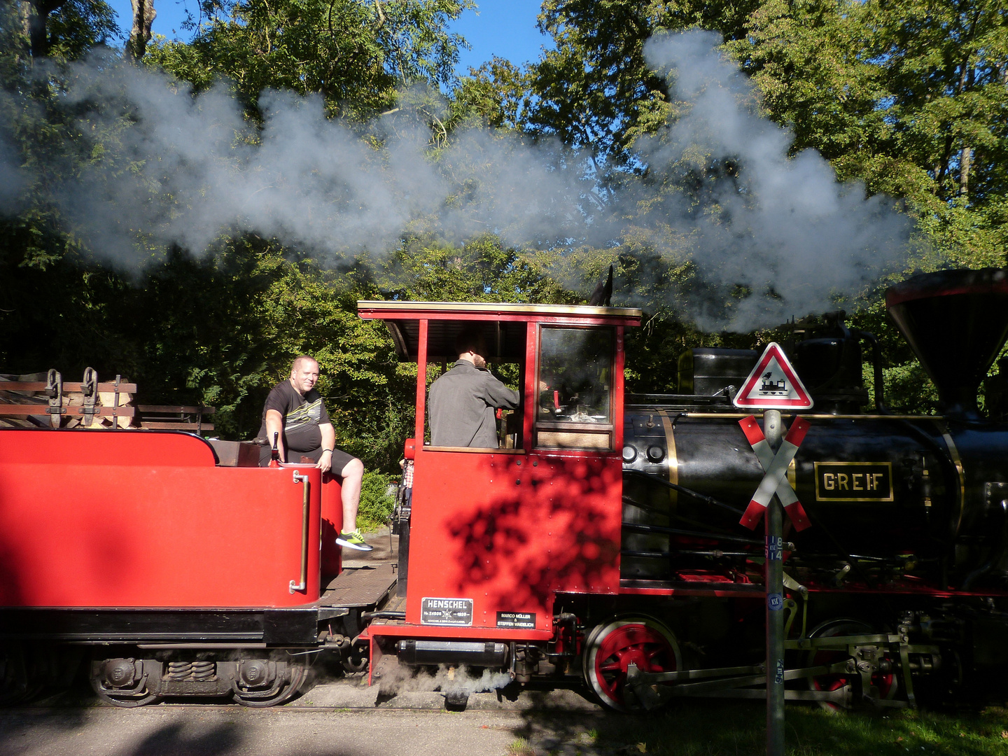 Der Greif im Schlossgarten