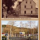 Der Grenzübergang Olbernhau -Böhmisch Grünthal ca.1935 und Heute