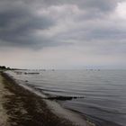 Der Grömitzer Strand am Abend