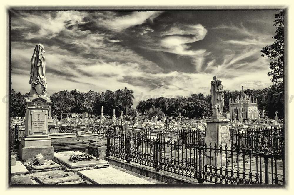 Der größe Friedhof Mittelamerikas in Havana