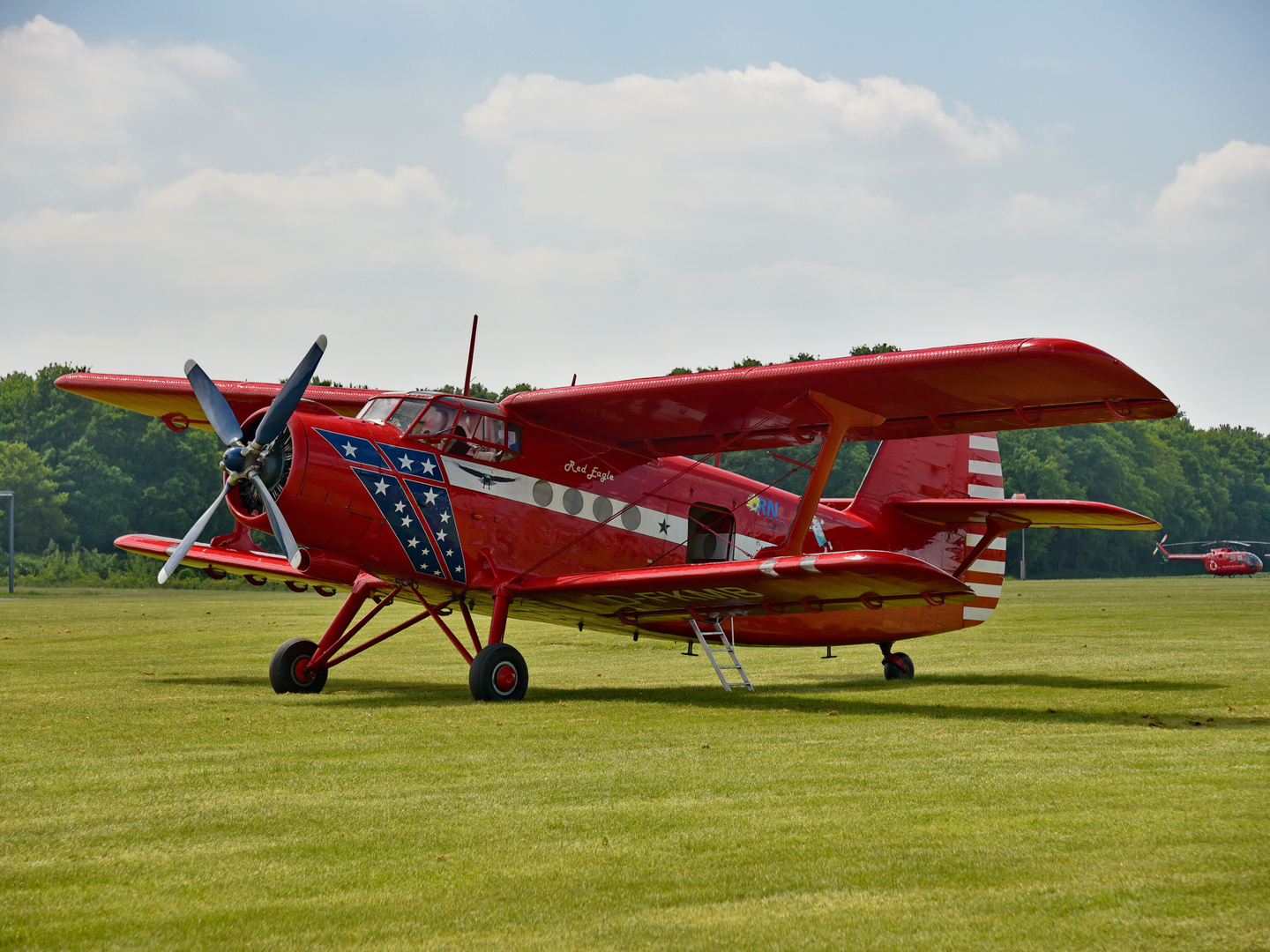 Der größte Doppeldecker der Welt - Antonov Red Eagle