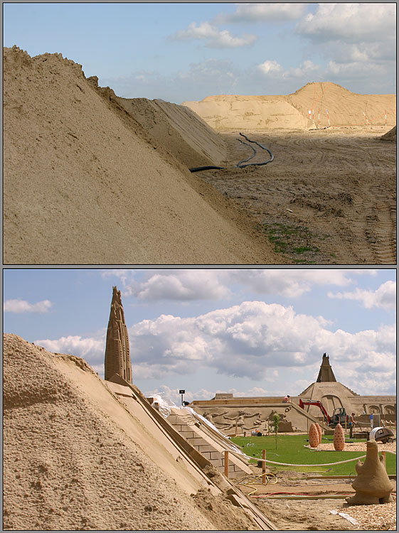 Der grösste Sandkasten...