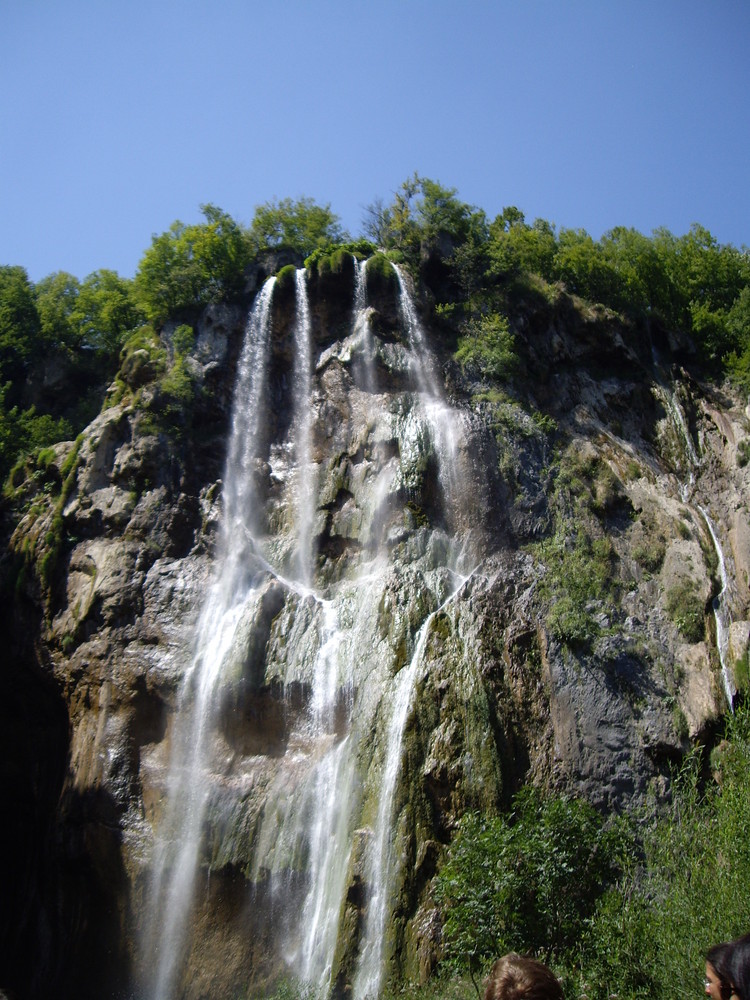 Der größte Wasserfall von Kroatzien