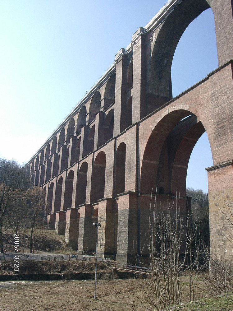 Der größte Ziegelbau der Welt - die Göltzschtalbrücke