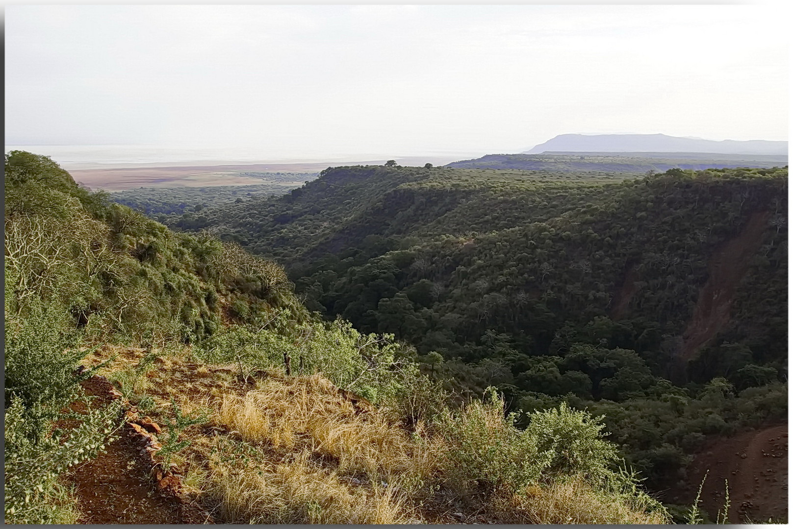 Der Große Afrikanische Grabenbruch (engl. Great Rift Valley)