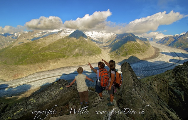 Der Grosse Aletsch Gletscher